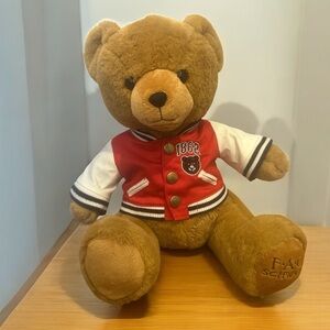 FAO Schwarz 1862 Collector’s Teddy Bear in Varsity Jacket – 16” Plush